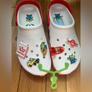 *Brand New* Toys Story Crocs Pizza Planet